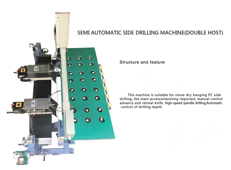 Stone Side Drilling Machine